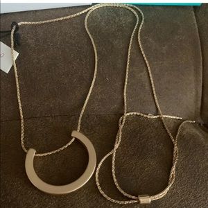 Horseshoe Gold Berry Necklace NIB